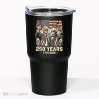 250 Years Donald Trump George Washington 1776-2026  Tumbler thumb 0