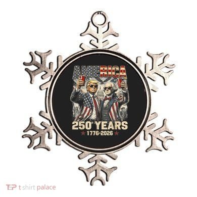 250 Years Donald Trump George Washington 1776-2026  Ornament
