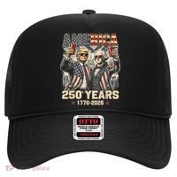250 Years Donald Trump George Washington 1776-2026  Hat thumb 0
