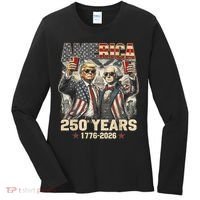 250 Years Donald Trump George Washington 1776-2026  Women's Long Sleeve Shirt thumb 0