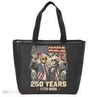 250 Years Donald Trump George Washington 1776-2026  Tote Bag thumb 0