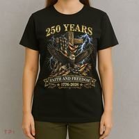 250 Years Faith Freedom 1776-2026  T-Shirt thumb 4