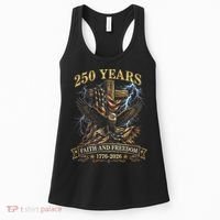 250 Years Faith Freedom 1776-2026  Women's Tank Top thumb 0