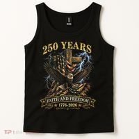 250 Years Faith Freedom 1776-2026  Tank Top thumb 2