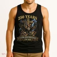 250 Years Faith Freedom 1776-2026  Tank Top thumb 3