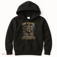 250 Years Faith Freedom 1776-2026  Kids Hoodie thumb 0