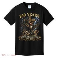 250 Years Faith Freedom 1776-2026  Kids T-Shirt thumb 0