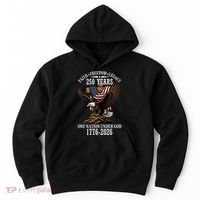 250 Years Faith Freedom Legacy Eagle 250th Anniversary Hoodie thumb 0