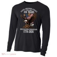 250 Years Faith Freedom Legacy Eagle 250th Anniversary Cooling Performance Long Sleeve Crew thumb 0