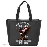 250 Years Faith Freedom Legacy Eagle 250th Anniversary Tote Bag thumb 0