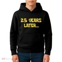 25 Years Later Funny Millennial 25th Birthday Gift Kids Hoodie thumb 4