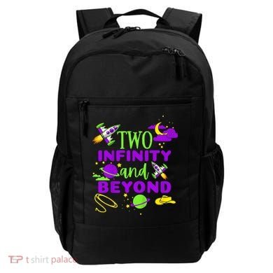 2 Year Old Two Infinity And Beyond 2nd Birthday Backpack