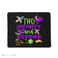 2 Year Old Two Infinity And Beyond 2nd Birthday Mousepad thumb 0