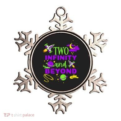 2 Year Old Two Infinity And Beyond 2nd Birthday Ornament