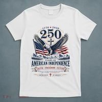 250 Years Of American Independence Christian Faith Freedom T-Shirt thumb 5
