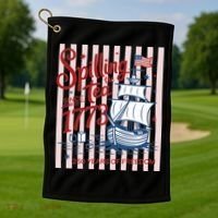 250 Years Of Freedom Spilling The Tea Since 1773 Golf Towel thumb 1