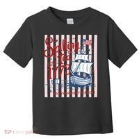 250 Years Of Freedom Spilling The Tea Since 1773 Toddler T-Shirt thumb 0