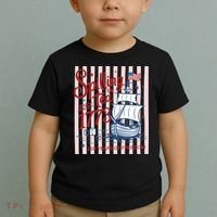 250 Years Of Freedom Spilling The Tea Since 1773 Toddler T-Shirt thumb 2