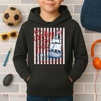 250 Years Of Freedom Spilling The Tea Since 1773 Kids Hoodie thumb 2