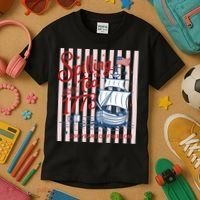 250 Years Of Freedom Spilling The Tea Since 1773 Kids T-Shirt thumb 3