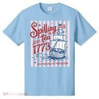250 Years Of Freedom Spilling The Tea Since 1773 T-Shirt thumb 0