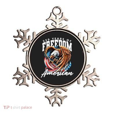250 Years Of Freedom USA American Flag Eagle Ornament