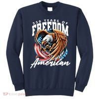 250 Years Of Freedom USA American Flag Eagle Sweatshirt thumb 0