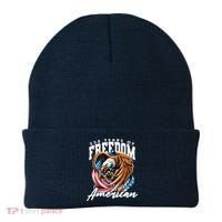 250 Years Of Freedom USA American Flag Eagle Beanie thumb 0