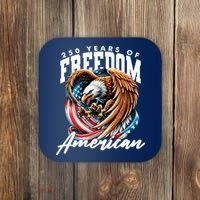 250 Years Of Freedom USA American Flag Eagle Coaster thumb 0