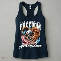 250 Years Of Freedom USA American Flag Eagle Women's Tank Top thumb 3