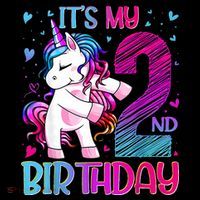 2 Years Old Unicorn Flossing 2nd Birthday Unicorn Party Coffee Mug thumb 5