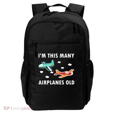 2 Years Old Airplanes Old 2nd Birthday Backpack