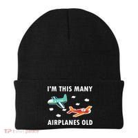2 Years Old Airplanes Old 2nd Birthday Beanie thumb 0