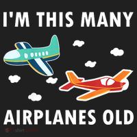 2 Years Old Airplanes Old 2nd Birthday Beanie thumb 2