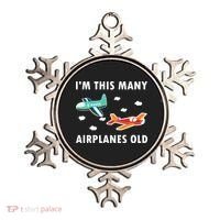 2 Years Old Airplanes Old 2nd Birthday Ornament thumb 0