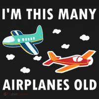 2 Years Old Airplanes Old 2nd Birthday Women's Tank Top thumb 5