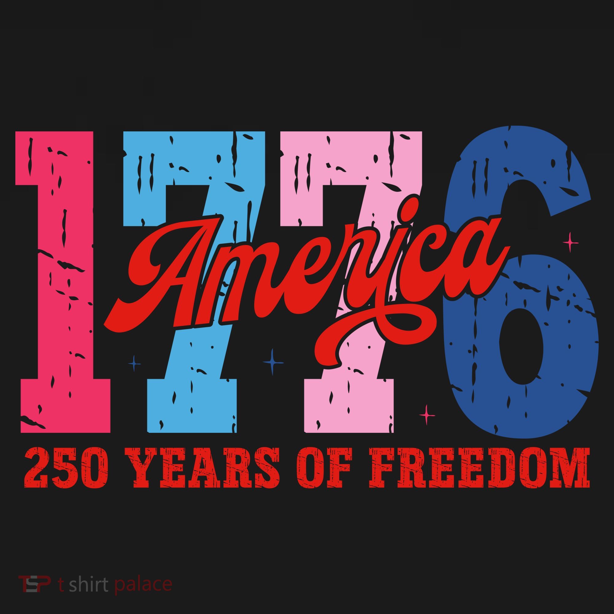 250 Years Of Freedom 1776-2026 250th Anniversary Coaster