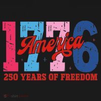 250 Years Of Freedom 1776-2026 250th Anniversary Tie-Dye Long Sleeve Shirt thumb 2