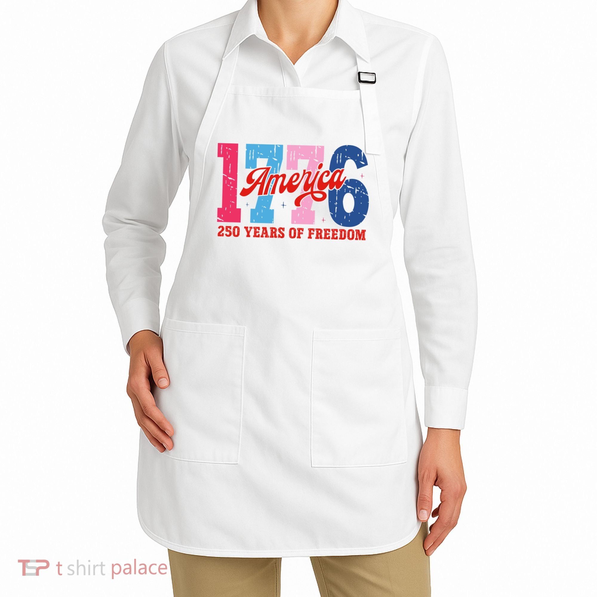 250 Years Of Freedom 1776-2026 250th Anniversary Apron