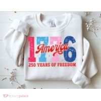 250 Years Of Freedom 1776-2026 250th Anniversary Sweatshirt thumb 2