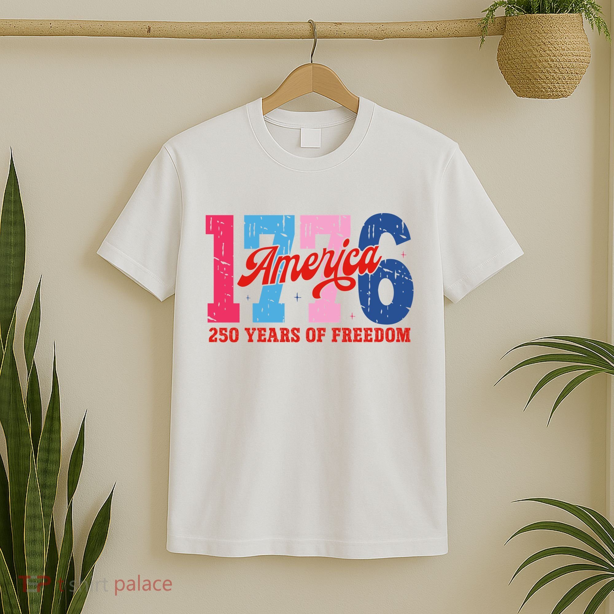 250 Years Of Freedom 1776-2026 250th Anniversary T-Shirt