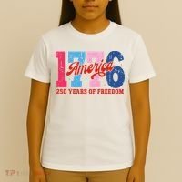 250 Years Of Freedom 1776-2026 250th Anniversary T-Shirt thumb 4