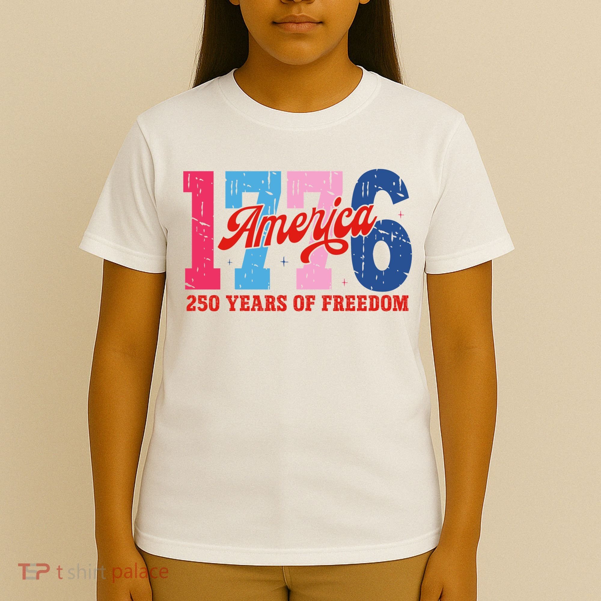 250 Years Of Freedom 1776-2026 250th Anniversary T-Shirt