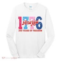 250 Years Of Freedom 1776-2026 250th Anniversary Tall Long Sleeve Shirt thumb 0