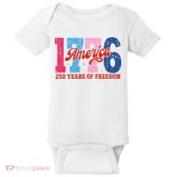250 Years Of Freedom 1776-2026 250th Anniversary Baby Bodysuit thumb 0