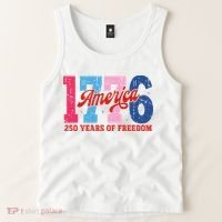 250 Years Of Freedom 1776-2026 250th Anniversary Tank Top thumb 2