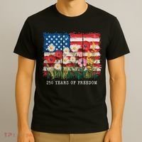250 Years Of Freedom 4th Of July T-Shirt thumb 3