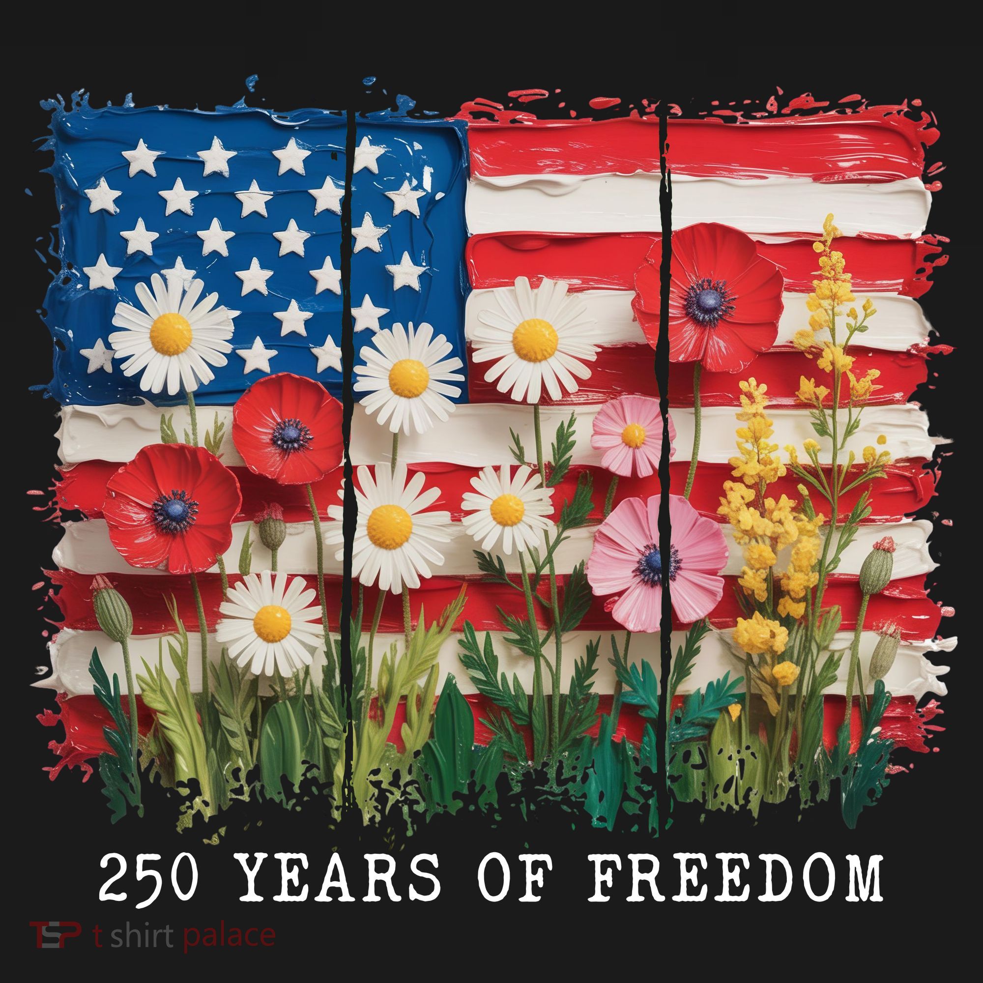 250 Years Of Freedom 4th Of July T-Shirt