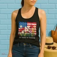 250 Years Of Freedom 4th Of July Women's Tank Top thumb 2