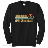 20 Years of Marriage Married Couple 20th Wedding Anniversary Sweatshirt thumb 0